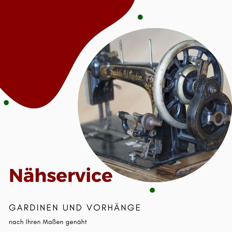 Der Nähservice für Stoffe  & Gardinen im Landhausstil bei landhausgardine.com