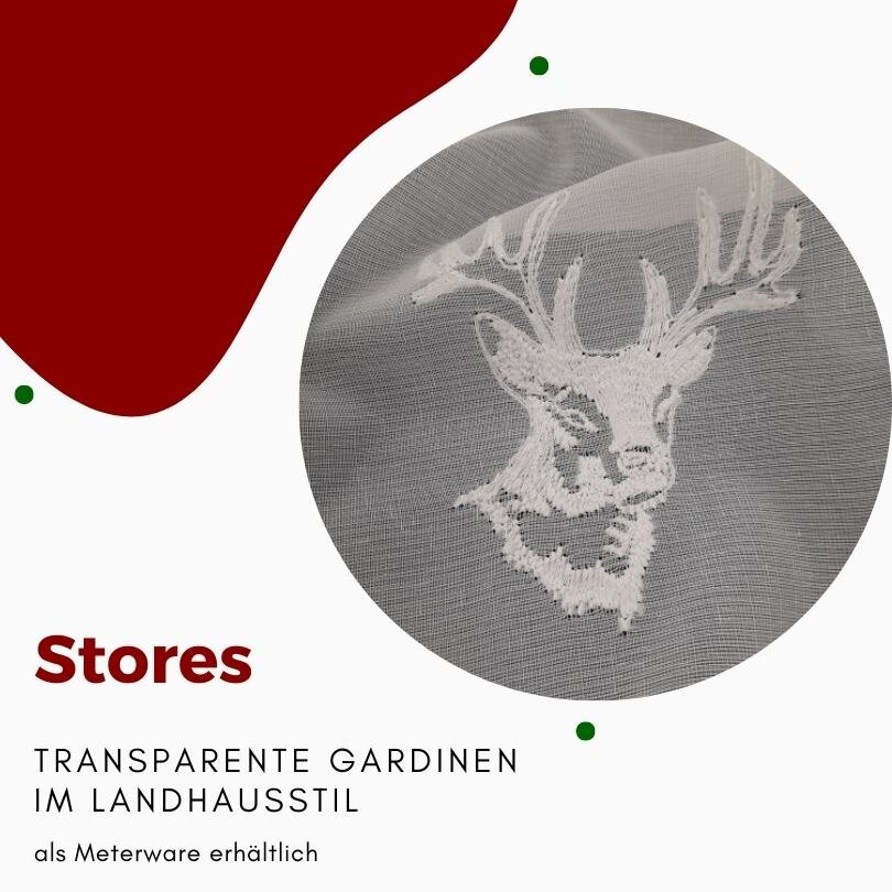 Stores im Landhausstil kaufen bei Landhausgardine.com