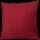 Kissenhülle Kissen Bezug Landhaus Filz optik einfarbig rot, 38x38 cm 46x46 cm