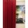 Landhaus Dekostoff Vorhang rot uni einfarbig blickdicht, Meterware