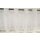 Scheibengardine Panneaux Landhaus Hirsch bestickt weiß Höhe 17 cm, Meterware