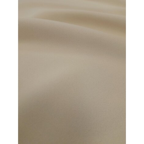 Verdunklungsstoff Dekostoff Vorhang einfarbig vanille blickdicht, Meterware