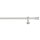 Vorhangstange Gardinenstange Komplettgarnitur Stilgarnitur echt edelstahl 16 mm 240 cm
