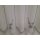 Pannaux Vorhang Scheibengardine Hirsch creme grau H 30 cm transparent, Meterware