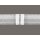Haftfaltenband Klettfaltenband für Gardinen 4 Falten 1:2,5 50 mm transparent