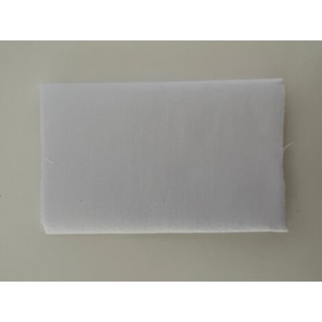 Flickstoff Köper Baumwolle aufbügelbar weiß 40 x 10 cm PRYM 1 Stück