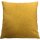 Kissenhülle Kissen Bezug Landhaus Filz optik einfarbig senf gelb, 38 x 38 cm