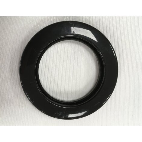 Ösen Stoffösen Ösenringe Kunststoffösen für Ösenschal rund d 40 mm schwarz, Stückpreis