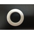 Ösen Stoffösen Ösenringe Kunststoffösen für Ösenschal rund d 40 mm weiß, Stückpreis