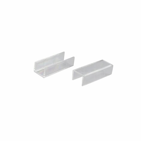 Verbindungszapfen für Gardinenschiene Innenlaufschiene SM Plus weiß 2 Stück