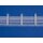 Faltenband Gardinenband Reihband 1er-Falte breit weiß transparent, Meterware