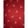 Landhaus Kissenhülle Kissen Bezug springender Hirsch Hauptfarbe rot mit Hirsch beige 40 x 40 cm