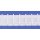 Gardinenband Flauschrücken Stifband Manhattan 50 mm 1:2,5 weiß, Meterware