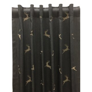 Schal mit verdeckten Schlaufen (Stegband)